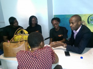 CERT team leader Ronald talks to WITU's code girls about computer forensics.